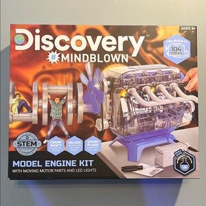 Discovery Mindblown Model Engine Kit. Never unboxed. Age 8+